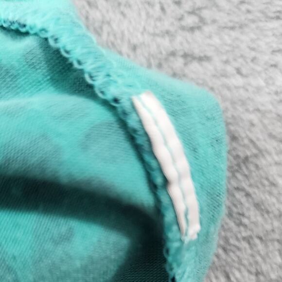 GAP Dress Womens XS Green Blue Sleeveless Halter Elastic Waist Maxi Stretch - Picture 6 of 10